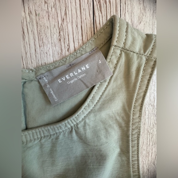 EVERLANE The Fatigue Jumpsuit in Pastel Green 4 - Picture 6 of 9